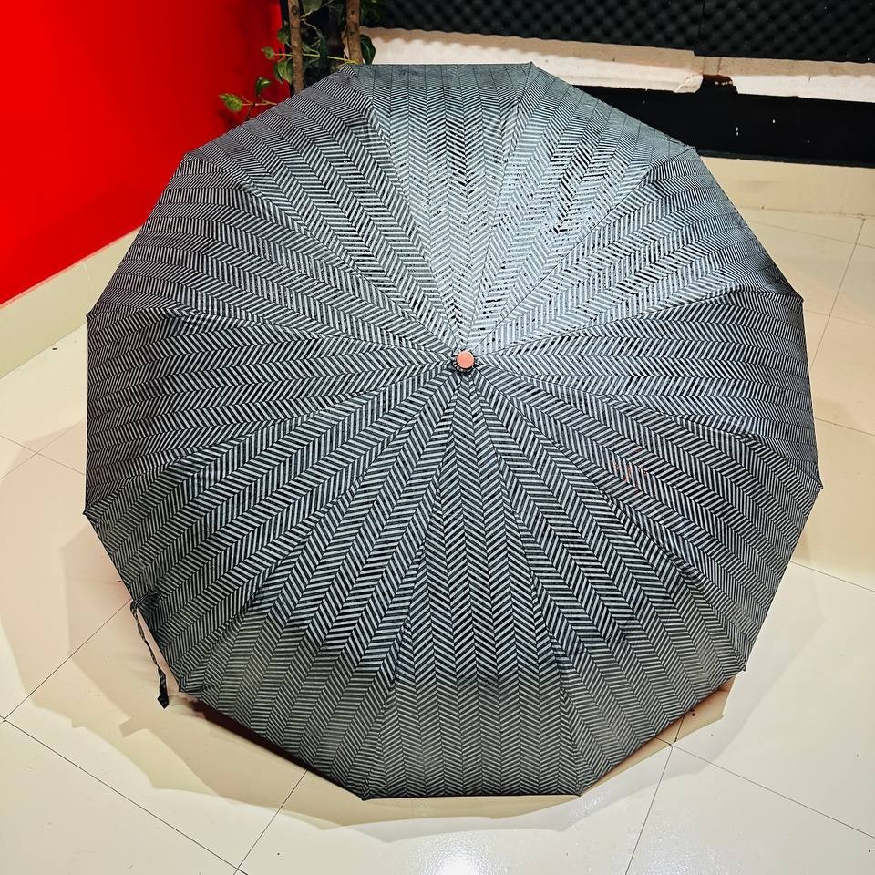 Premium 12-Ribs Automatic Open/Close Wood Handle Umbrella