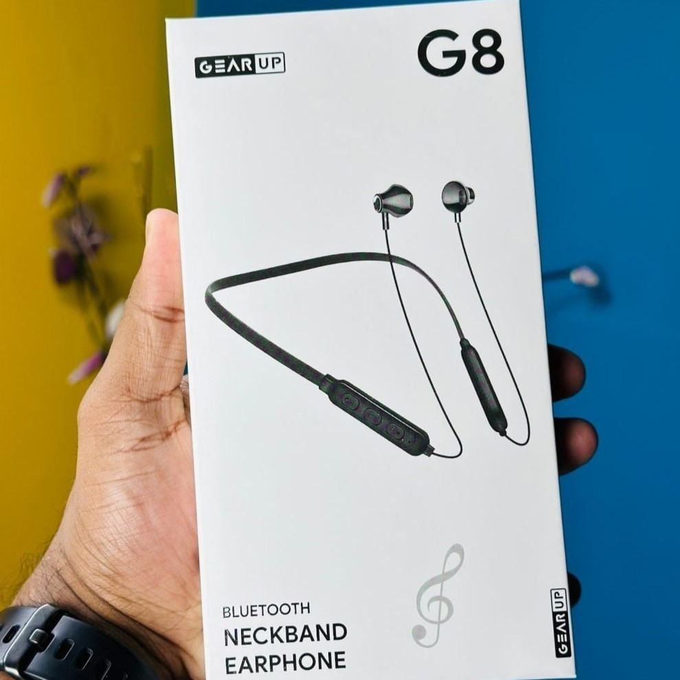 G8 Sports Neckband With Magnetic Headsets