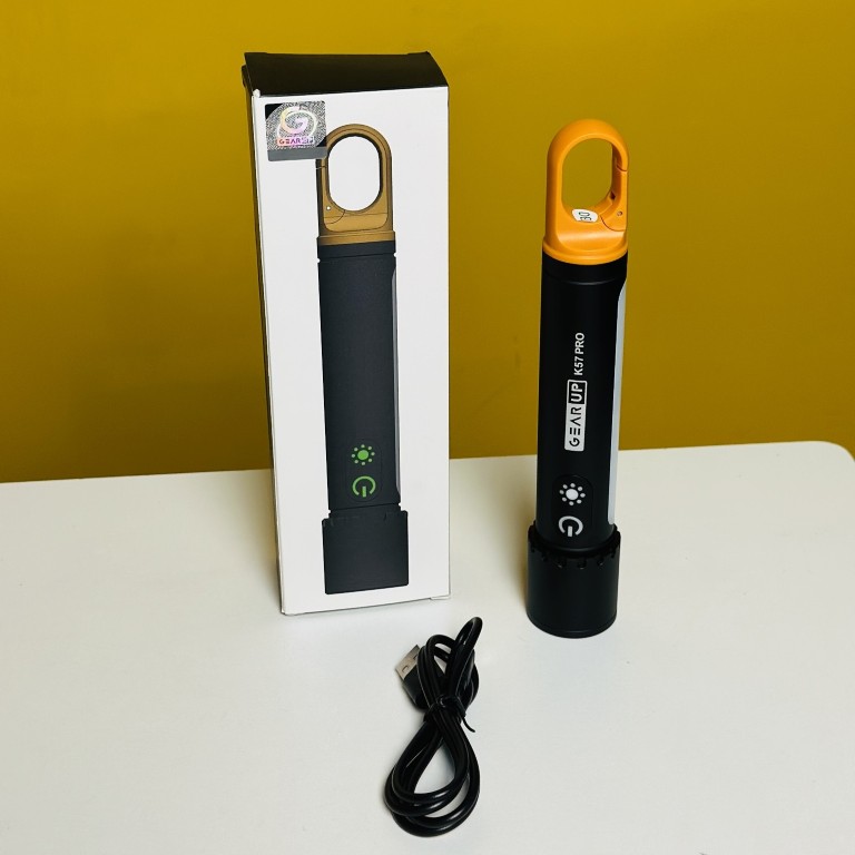 GearUP K57 PRO Rechargeable High Power Flashlight