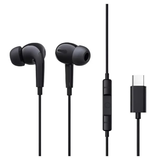 Baseus Encok CZ18 Type-C Wired Earphones – Black