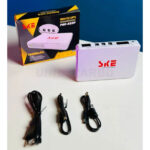 SKE POE 432P Mini DC UPS 25Watt 5v 9v 12v & PoE support 15/24v – 10400MAH